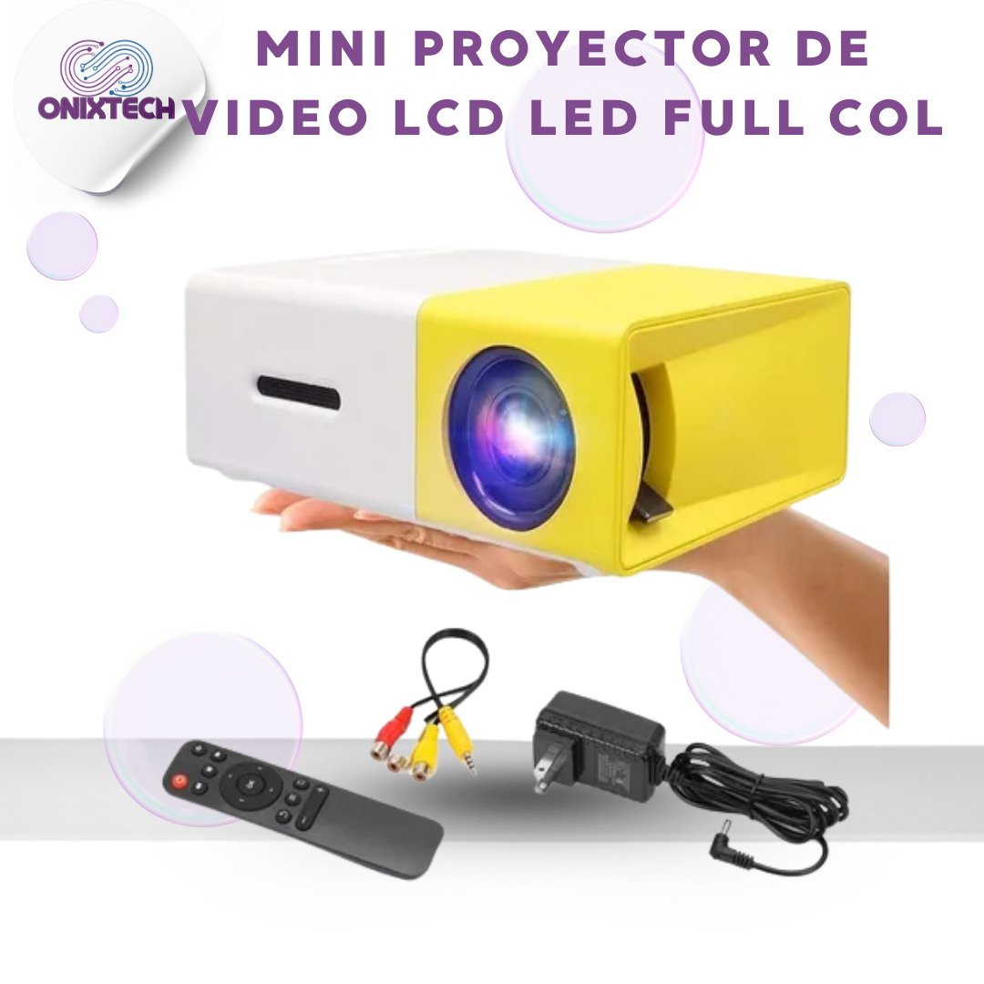 Mini Proyector De Video Lcd Led Full Col